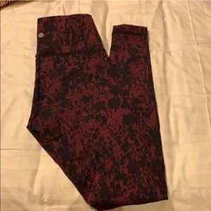 Lulu wunder under full length legging high rise 6